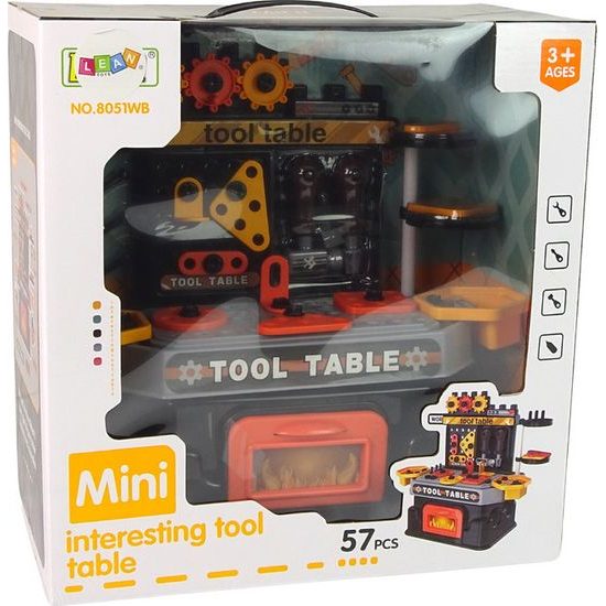 Malá dílna na nářadí pro kutila s 57 prvky