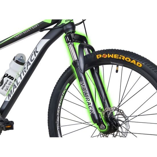 MalTrack odpružené horské kolo Team Green 26" černo-zelené