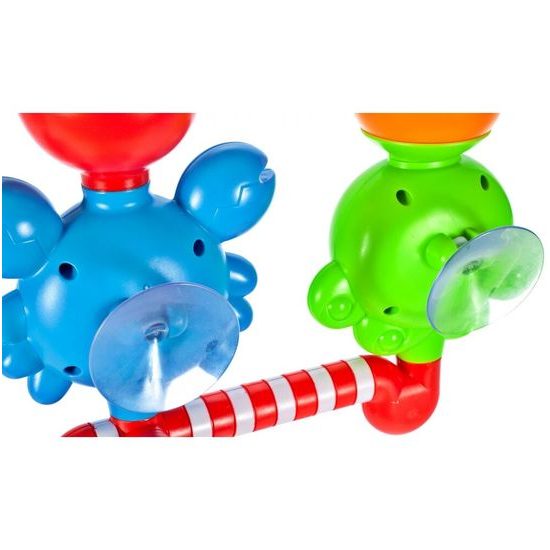 Chobotnice s krabem a kolovrátkem pro děti do vany Tubs Crab