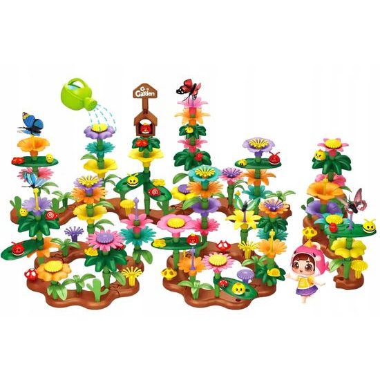 Doris dětská stavebnice zahrádka Garden Building 274 dílů