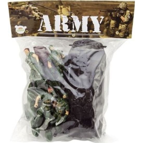 Sada vojáci s doplňky