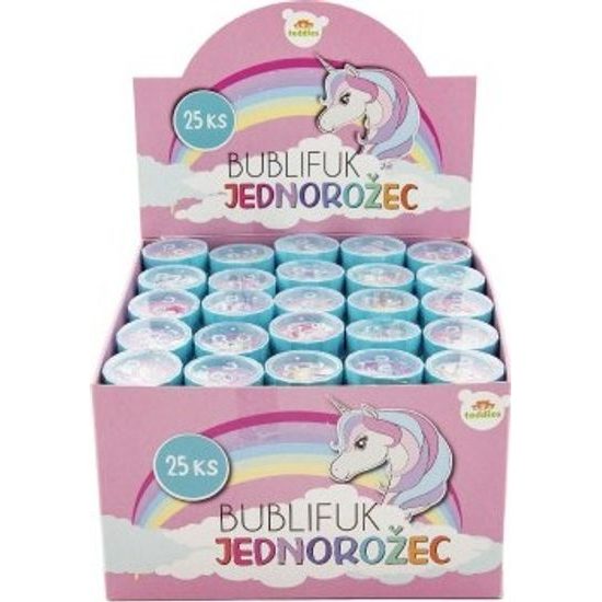 Bublifuk 50ml jednorožec