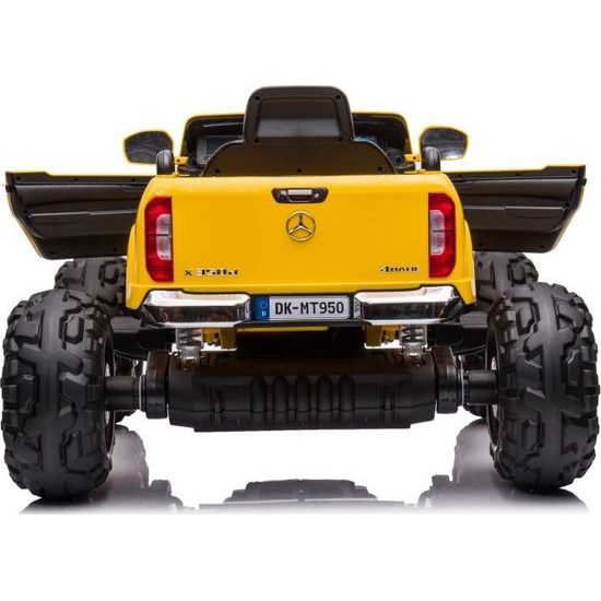 Dětské elektrické autíčko Mercedes DK-MT950 4x4 lakované žluté