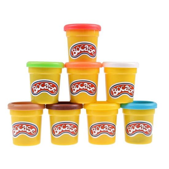 Modelovací plastelína s cukrářským příslušentsvím pro děti 8 barev Funny Doh