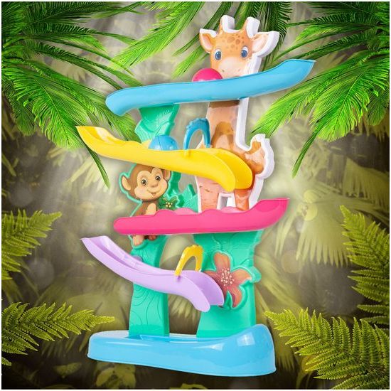 Dětská kuličková skluzavka na baterie Jungle