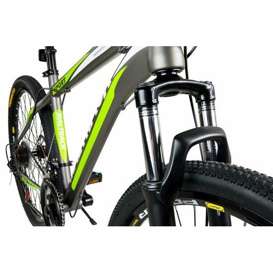MalTrack odpružené horské kolo Sport 26" šedo-zelené