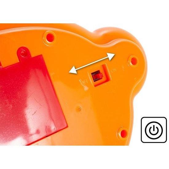 Dětské vzdělávací chrastítko na baterie Music Kingdom