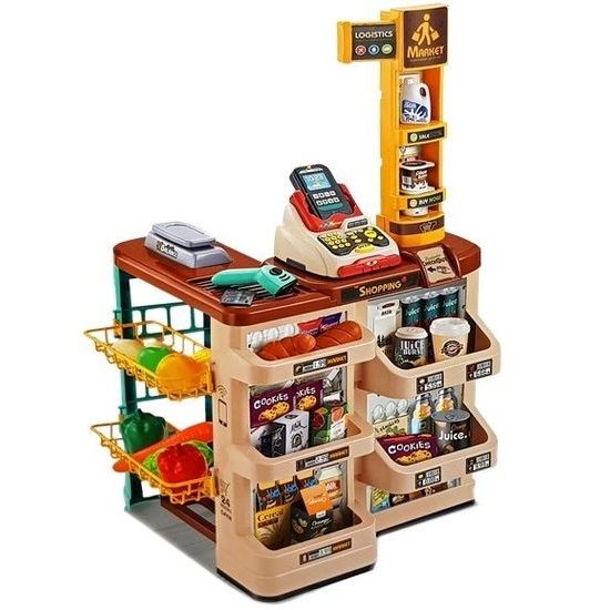 Dětský obchod Supermarket s nákupním košíkem