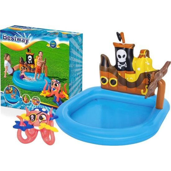 Dětský nafukovací bazén s doplňky 140x130x104cm Bestway 52211