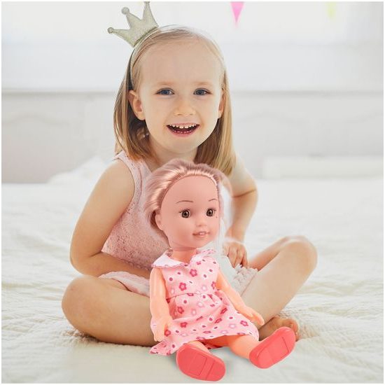Panenka doktorka s oblečením a pejskem My Baby 35 cm
