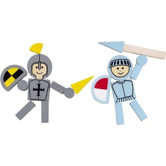 Magnetické puzzle Rytíři