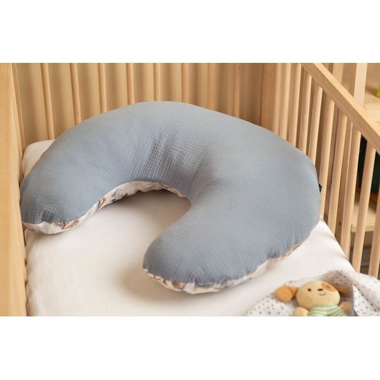 Kojící polštář Dráček, jeans