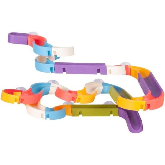 Dětská kuličková dráha do vany Kačenky 48 dílků