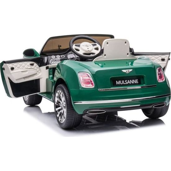 Elektrické autíčko Bentley Mulsanne lakované zelené