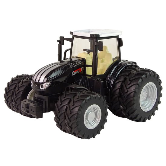 Traktor na dálkové ovládání s kovovou karosérií Farm Machine