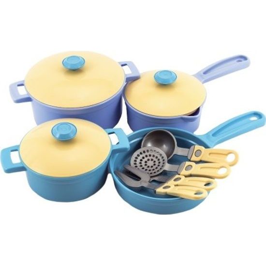 Sada pánví s doplňky - modrá