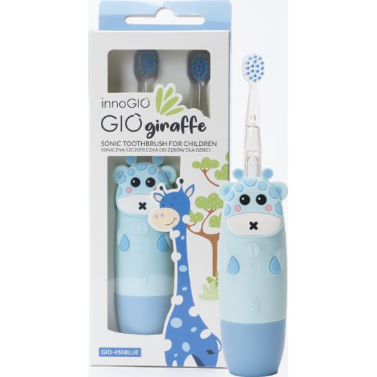 Innogio InnoGio Elektronický sonický zubní kartáček GIOGiraffe - modrý