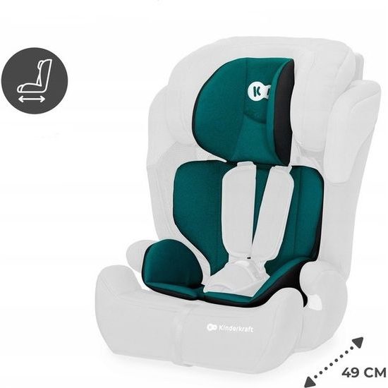Autosedačka Kinderkraft Comfort Up 2023 i-Size 9-36 kg zelená