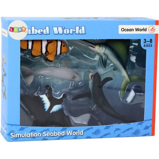 Sada figurek mořských zvířat 5 ks