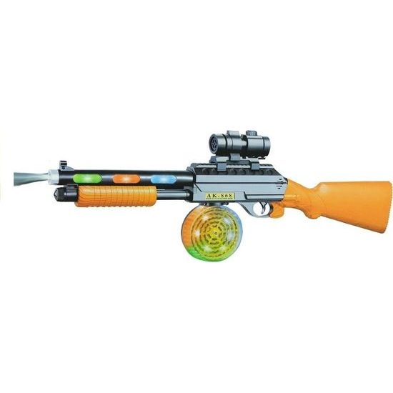 Dětský svítící samopal