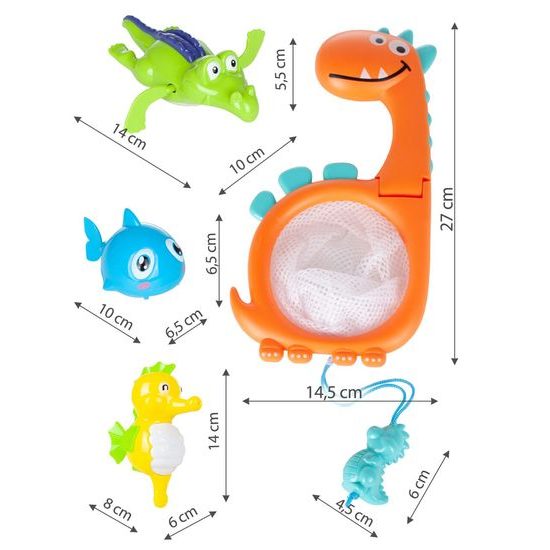 Vodní zvířátka do koupelny pro nejmenší Bath Toys