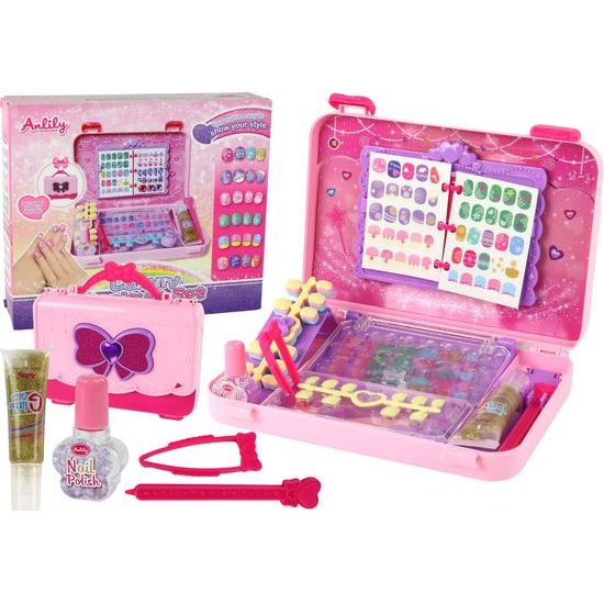 Kufr s příslušenstvím na nehty pro děti