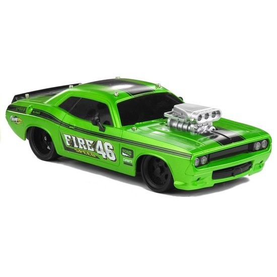 Auto na dálkové ovládání Muscle Car zelené 1:16