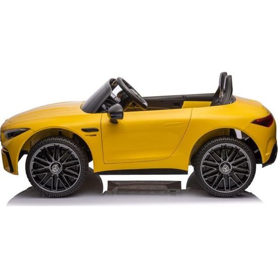Elektrické autíčko Mercedes AMG SL63 žluté