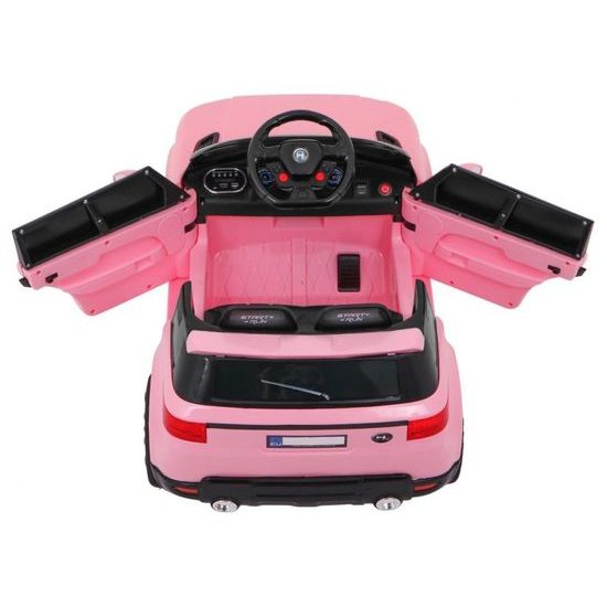 Dětské elektrické autíčko Land Rapid Racer růžové