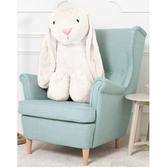 Plyšový králík Figo 120 cm bílý