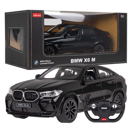 Rastar auto na dálkové ovládání BMW X6 M 1:14 černé