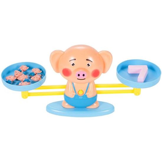 Naučná váha pro děti s prasátkem Balance Pig