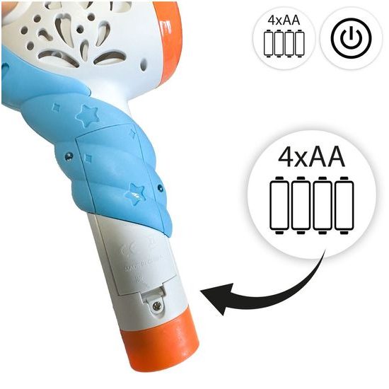 Dětský bublifuk na baterie Unicorn Bubble