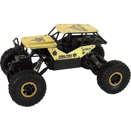 Auto RC na dálkové ovládání 1:18 barva zlatá