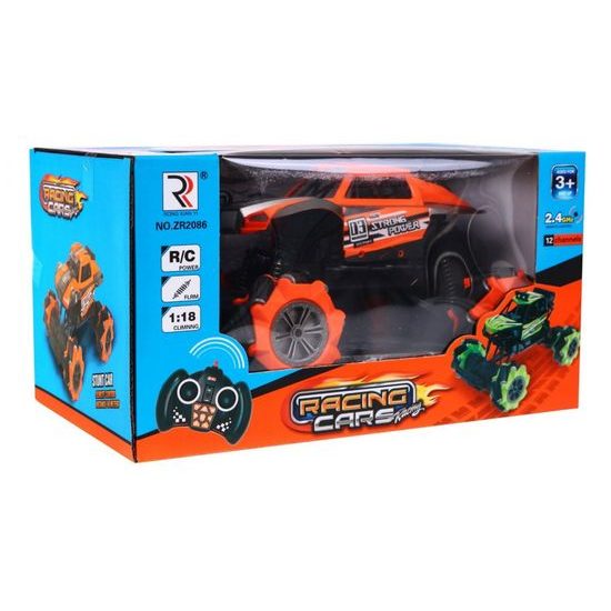 Terénní auto na dálkové ovládání Racing Crawler oranžové 1:18