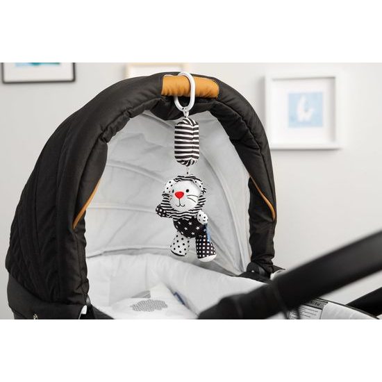 Sensillo Závěsná hračka BLACK&WHITE lvíček