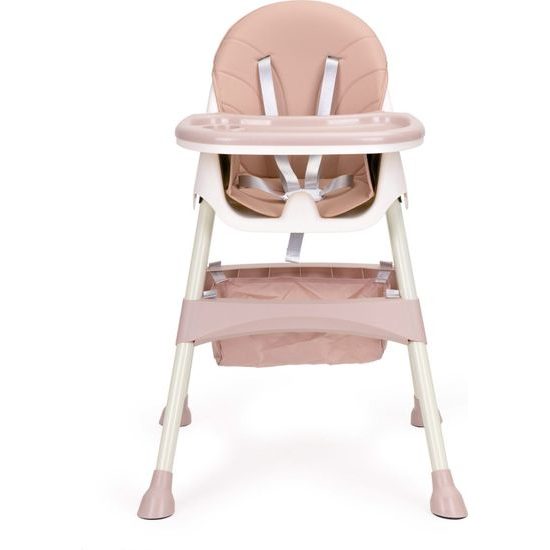 Ecotoys jídelní židlička 2v1 Pink HC823 růžová