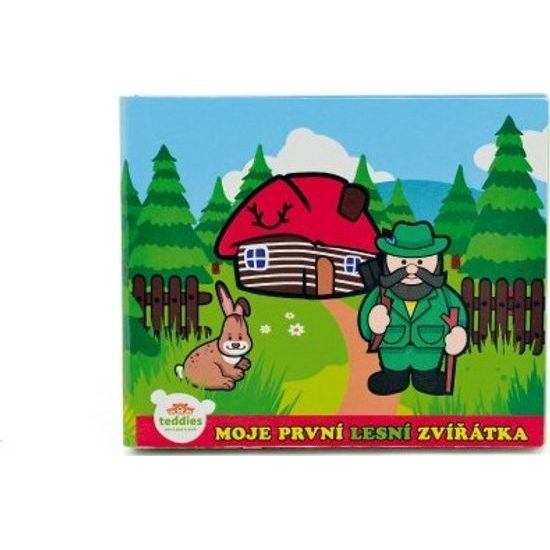 Knížka Leporelo - Moje první lesní zvířátka