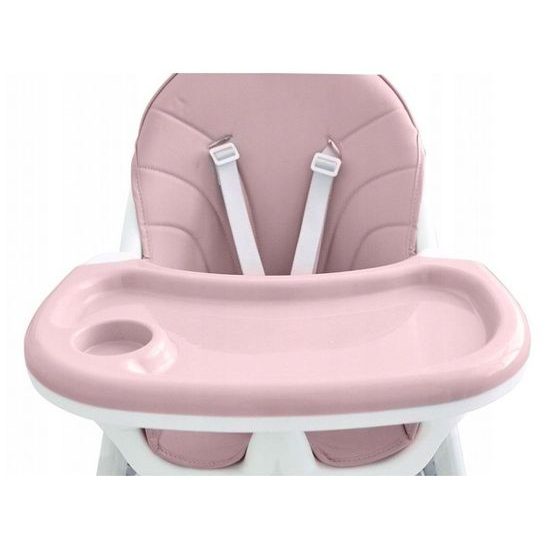 Ecotoys jídelní židlička 2v1 Pink HC823 růžová