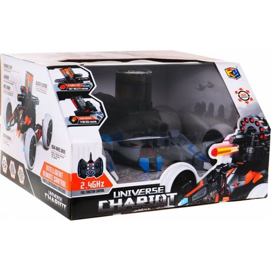 R/C Crawler s funkcí střelby Boj na terč + 150 žlutých nábojů