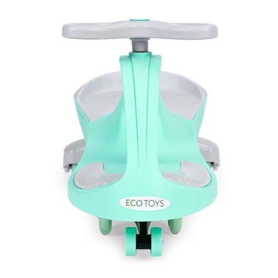 Ecotoys gravitační odrážedlo se svítícími koly Spinner - zelené