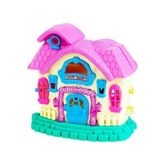 Skládací domeček s postavičkami a nábytkem My Funny House