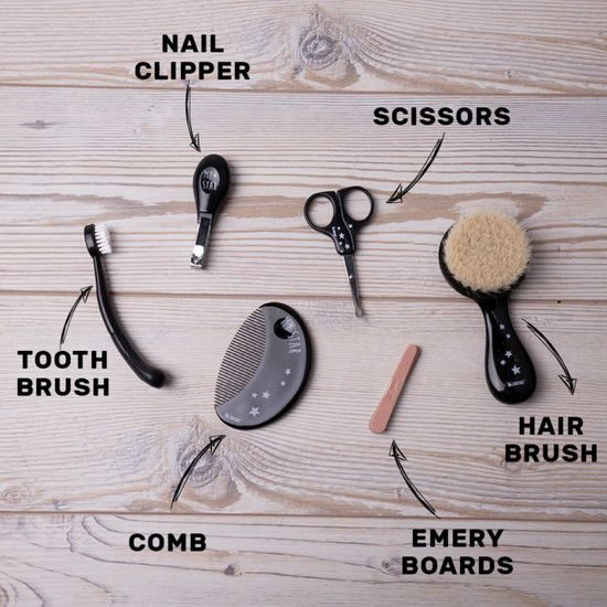 Minene Minene Velká sada péče o dítě 6v1 My Star, černá