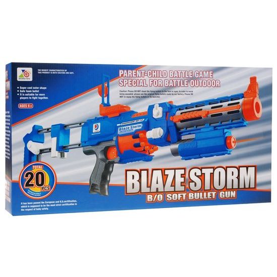 Blaze Storm dětský samopal Infra Machine Gun s 20 náboji