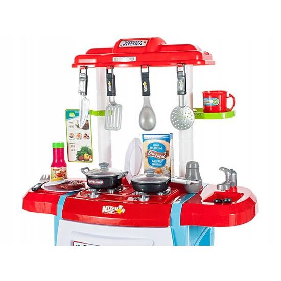 Dětská kuchyňka se zvuky a světlem Interest Kitchen modrá