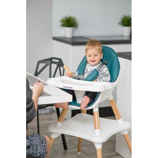 Jídelní židlička TUVA DARK GREEN