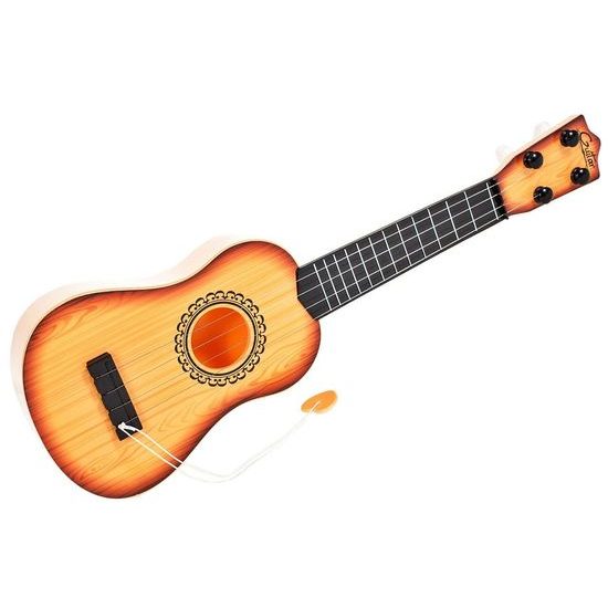 Dětská kytara Party Guitar 40 cm - světlá