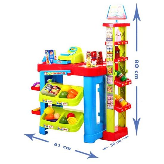 Dětský obchůdek s příslušenstvím 40 součástí Food Market