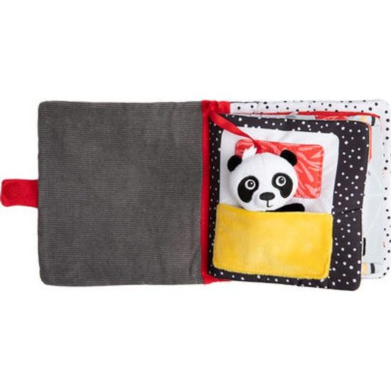 CANPOL babies Senzorická knížka PANDA BabiesBoo