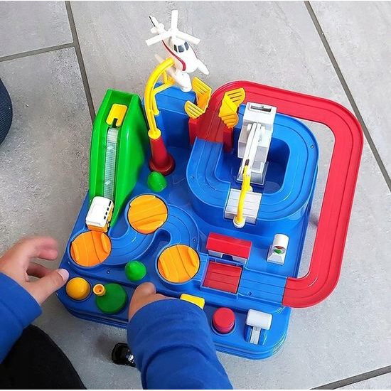 Doris interaktivní dětská dráha se 4 autíčky Car Adventure